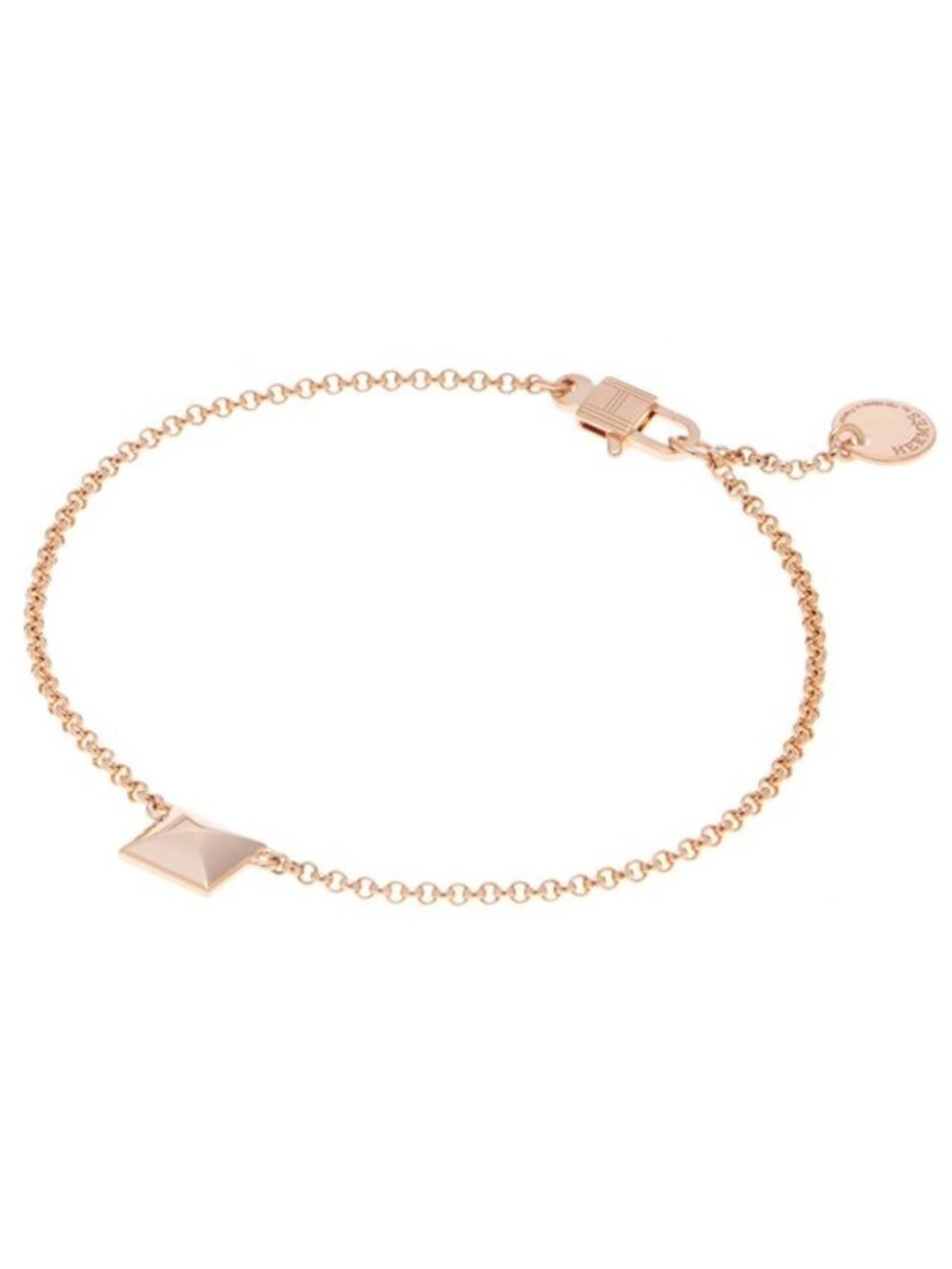 Hermes Precious Metals Clou de H Small BL Bracelet Pink Gold